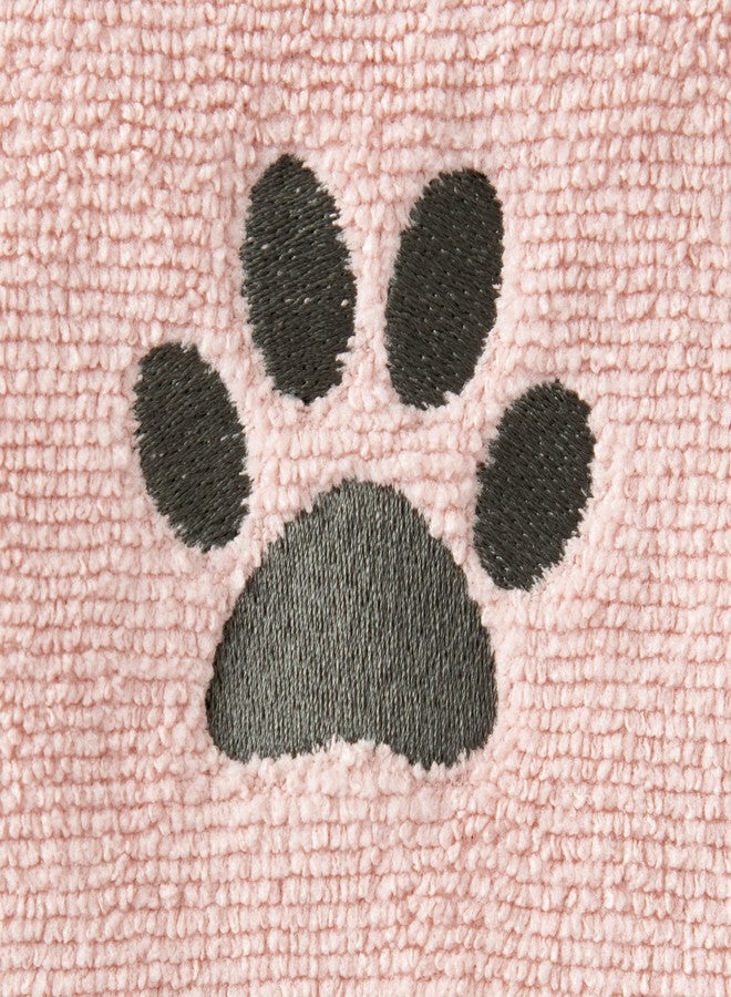 Ritz Premium Embroidered Microfiber Pet Towel (3-Pack), 18" x 28", Highly Absorbent, Fast-Drying, Long-Lasting, Super Soft 80% Polyester and 20% Polyamide Pet Cloth, Blush Pink - Image 3